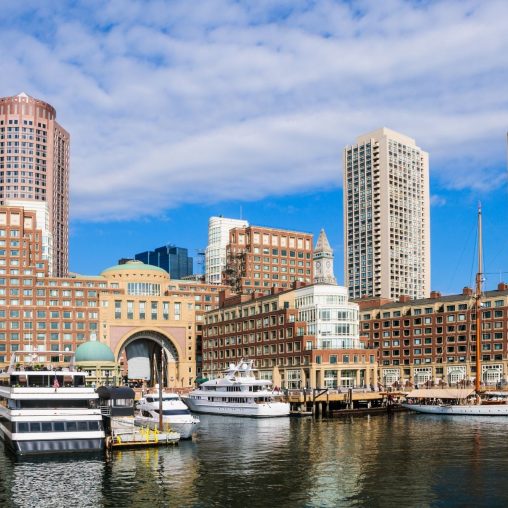 View of the Boston Wharf