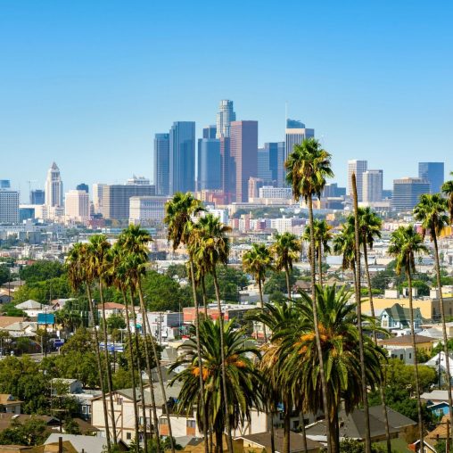 View of Downtown Los Angeles