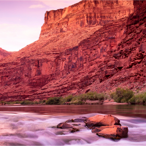 River view of the Grand Canyon